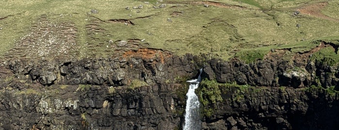 Múlafossur is one of Faroe Islands.