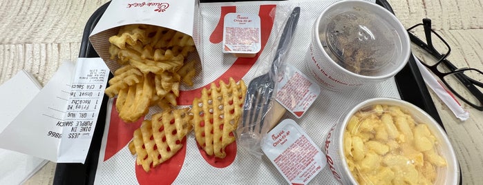 Chick-fil-A is one of Ashley's Favs.