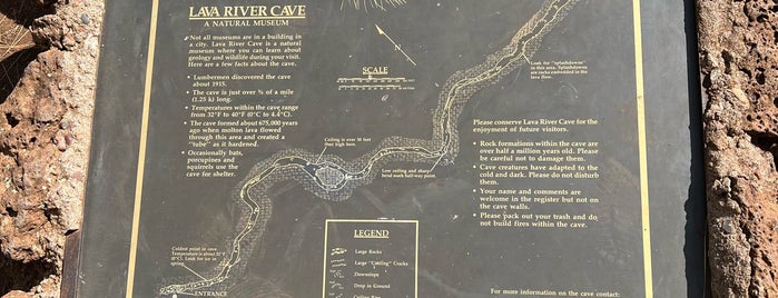 Lava River Cave is one of The Great Outdoors.