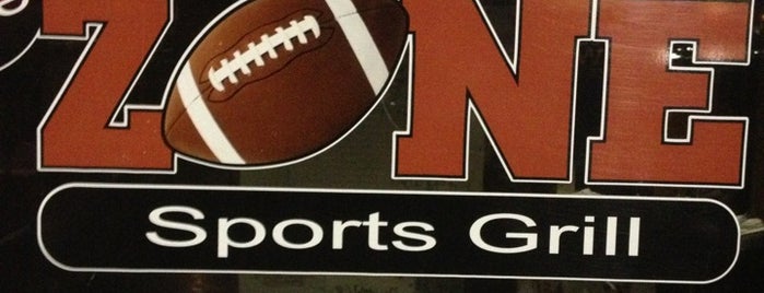 The Zone Sports Grill is one of hangouts.