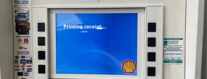 Shell is one of Signage.