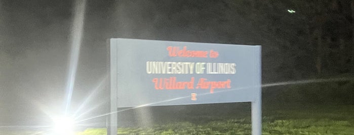 University Of Illinois Willard Airport (CMI) is one of ......... CU Sites.