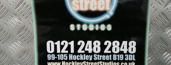 Hockley Street Studios is one of Music venues I've played at.