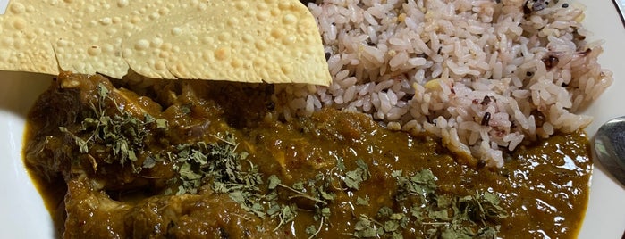 カレーと酒処 琥珀荘 is one of スパイスカレー（関西）🍛.