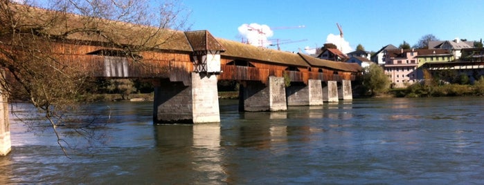 Historische Holzbrücke is one of Lieux qui ont plu à Pablo.