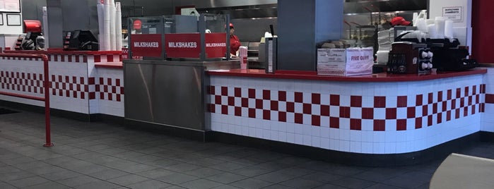 Five Guys is one of Signage.