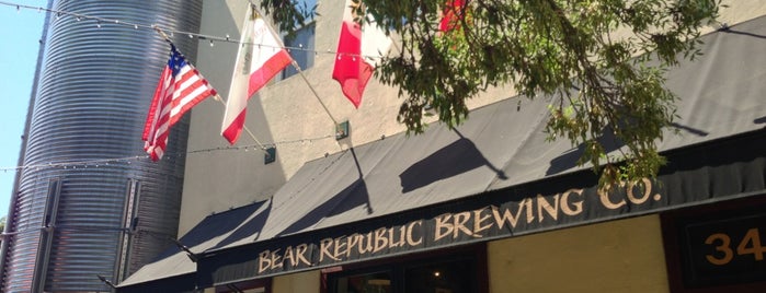 Bear Republic Brewery is one of California.