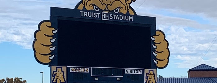 Aggie Stadium is one of College Football Stadiums.