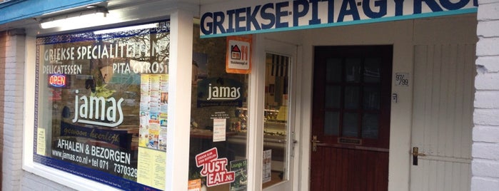 Jamas Griekse specialiteiten is one of Tempat yang Disukai Alexis.