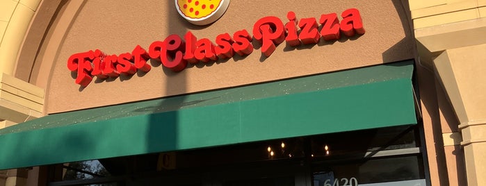 First Class Pizza is one of Favorite Places.