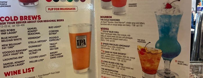 Red Robin Gourmet Burgers and Brews is one of Food I sometime consume.