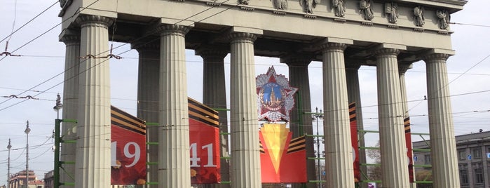 Московские ворота is one of велокраеведение.