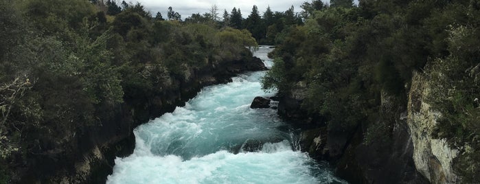 Huka Falls is one of New Zealand.