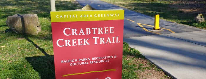 Crabtree Creek Trail is one of Raleigh Hiking Trails.