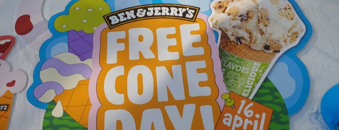 Ben & Jerry's is one of Food & Drink.