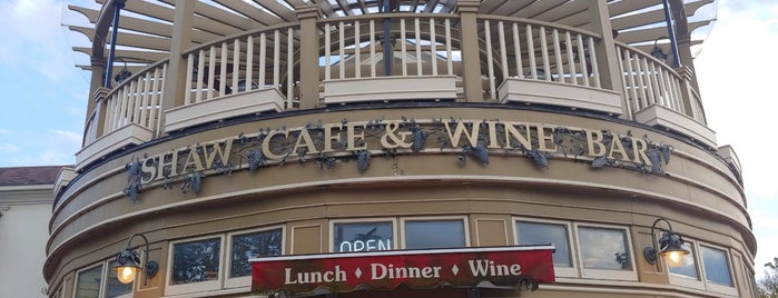 Shaw Café & Wine Bar is one of Restaurants done Part 1.