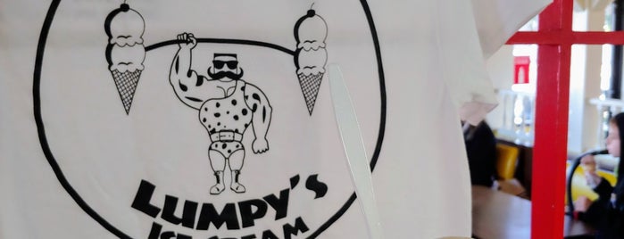 Lumpy's Ice Cream is one of Favorite Eats.