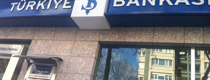 Türkiye İş Bankası is one of Huseyin'in Beğendiği Mekanlar.