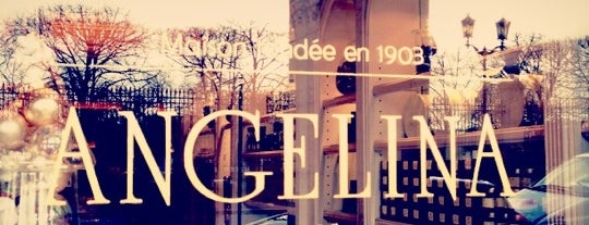 Angelina is one of Cafés in Paris.
