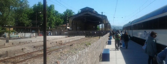 Estación Talca is one of Tempat yang Disukai Gianfranco.