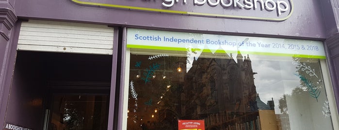 The Edinburgh Bookshop is one of Edinburgh, excepting the Royal Mile.