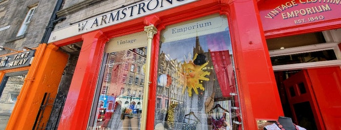 Armstrongs Vintage is one of Edinburgh.