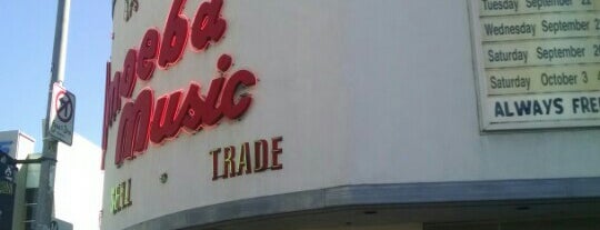 Amoeba Music is one of Los Angeles, C.A..