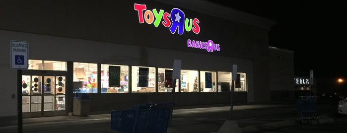 Toys"R"Us is one of check ins.