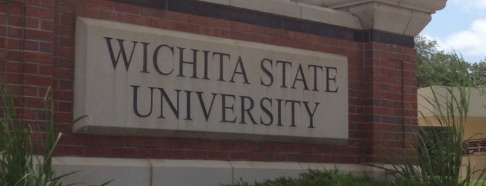 Wichita State University is one of Locais curtidos por Josh.