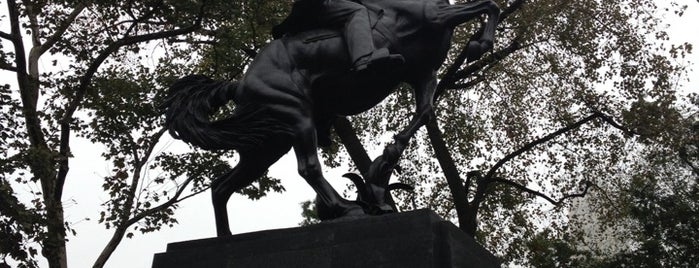 José Julian Martí Monument by Anna Vaughn Hyatt Huntington is one of Tourist attractions NYC.