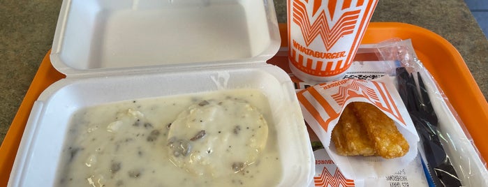 Whataburger is one of favorites.