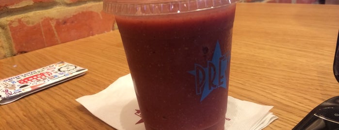 Pret A Manger is one of Eftychiaさんのお気に入りスポット.