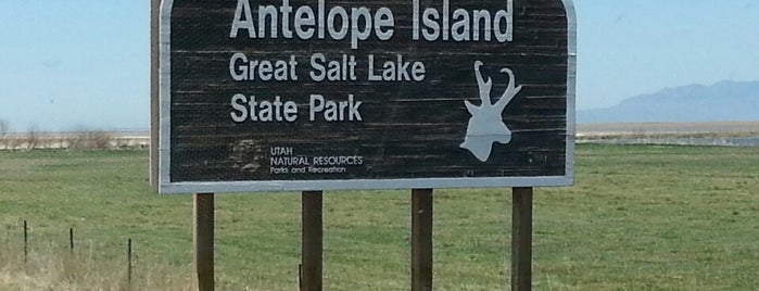 Antelope Island Guardshack is one of Tempat yang Disukai Josh.