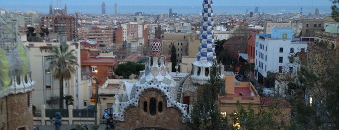 Park Güell is one of Free attractions in Barcelona.