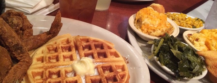 Gladys Knight's Signature Chicken & Waffles is one of To Do Restaurants.
