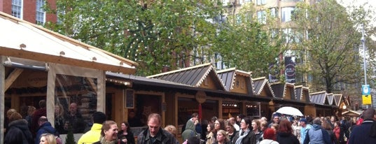 St. Ann's Square is one of Manchester Christmas Markets 2012.