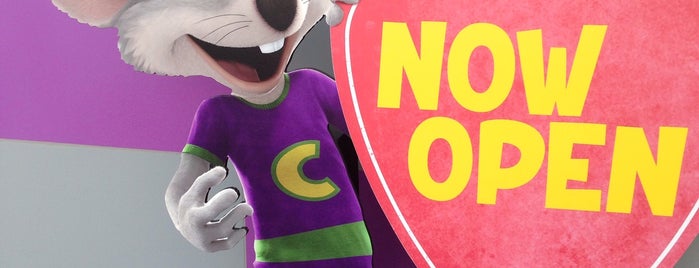 Chuck E. Cheese's is one of friends.