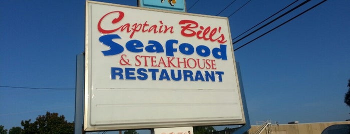 Captain Bill's Seafood Restaurant is one of The 11 Best Places for Beef Tips in Greensboro.