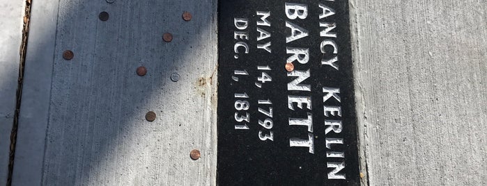 Grave In Middle Of Road | Nancy Kerlin Barnett Grave is one of Indianapolis.