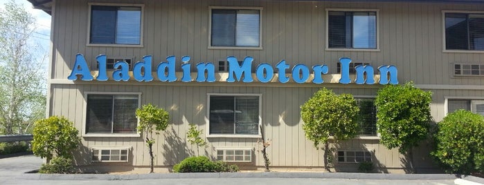 Aladdin Motor Inn is one of Kim’s Liked Places.