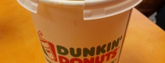 Dunkin' is one of favorites.