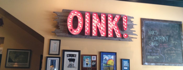 Nick's Bar-B-Q is one of Charleston.