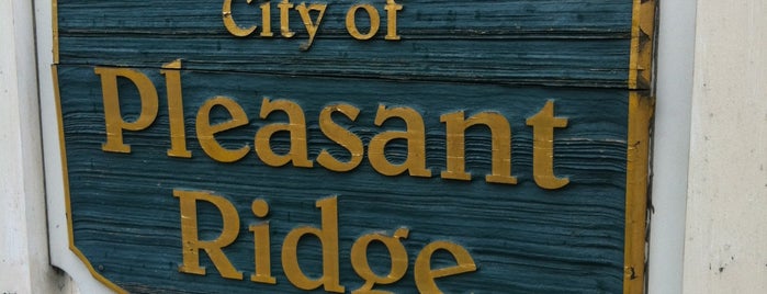 City of Pleasant Ridge is one of Cities of Michigan: Southern Edition.