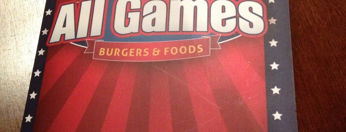 All Games is one of restaurantes.