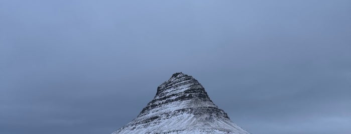 Kirkjufell is one of Iceland.