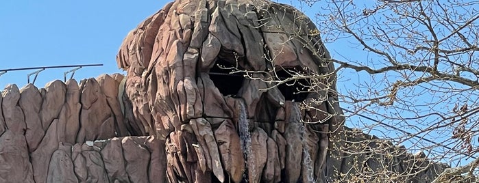 Skull Mountain is one of SIX FLAGS GREAT ADVENTURE.