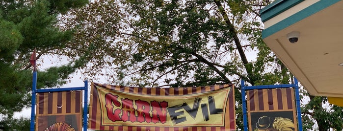 carnevil is one of Dorney Park Halloween Haunt.