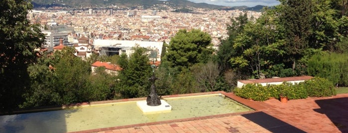 Jardí de la Fundació Joan Miró is one of Parcs de Montjuïc.