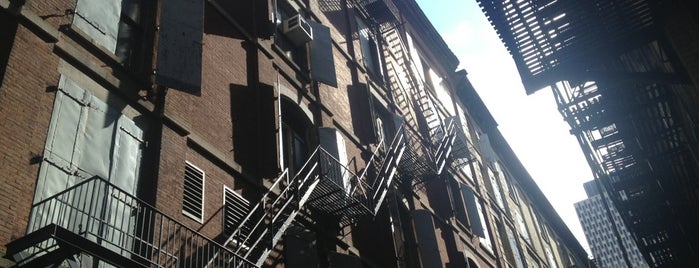 Cortlandt Alley is one of Free time in NYC.