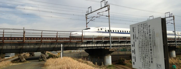 Shinkansen Sagamigawa Bridge is one of 撮り鉄スポット.